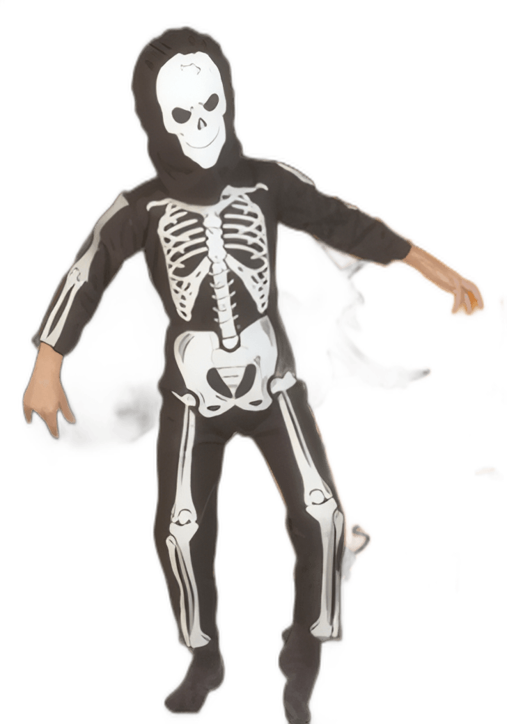 Disfraz de esqueleto